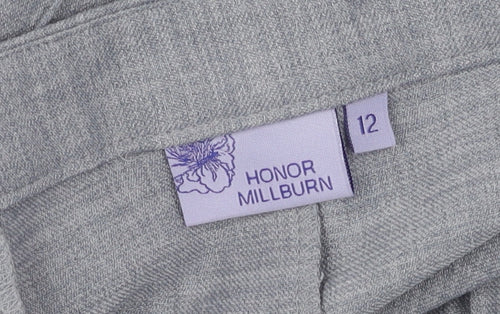 Honor Millburn Grey Women's Dress Pants, Size 12