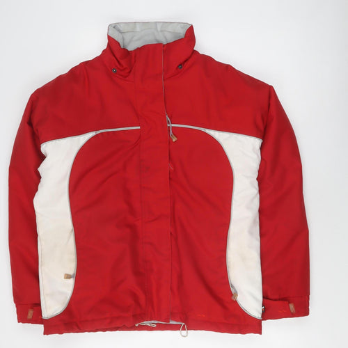 Trespass Men's Red Puffer Jacket Size 14