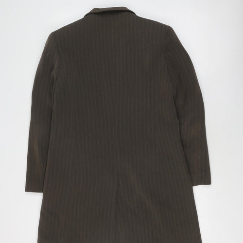 Windsmoor Women's Brown Striped Coat, Size 10