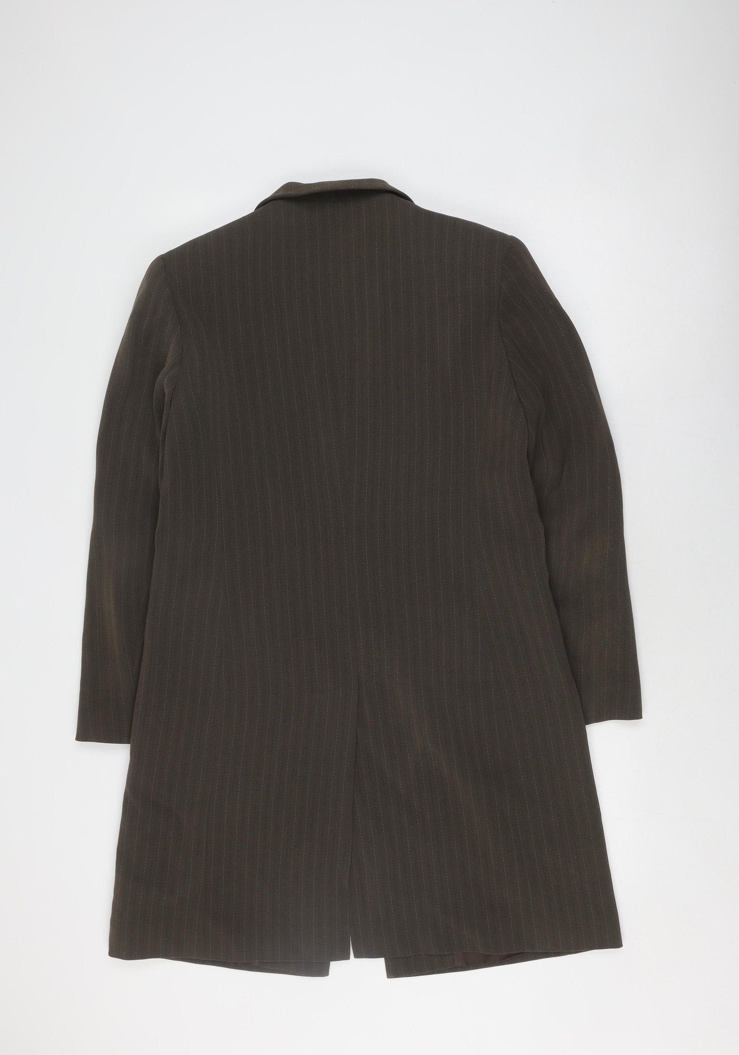 Windsmoor Women's Brown Striped Coat, Size 10