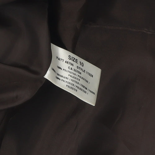 Windsmoor Women's Brown Striped Coat, Size 10