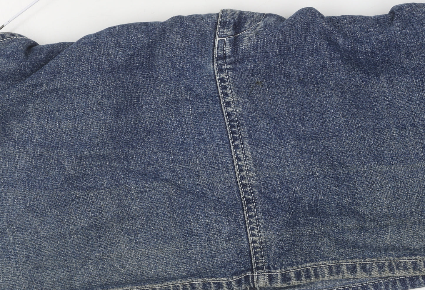 DKNY Jeans Women's Blue Denim Skirt, Size 4, Casual Style