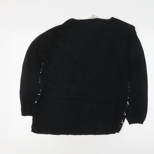 J By Jasper Conran Women's Black Pullover Size 8