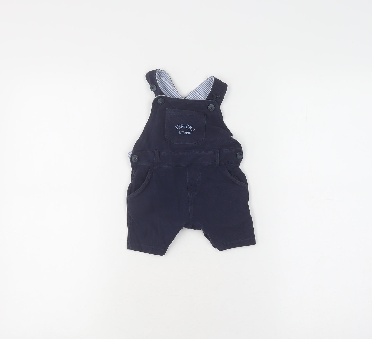 Jasper Conran Unisex Baby Blue Dungaree 6-9 Months
