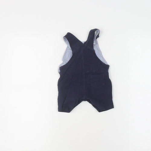 Jasper Conran Unisex Baby Blue Dungaree 6-9 Months