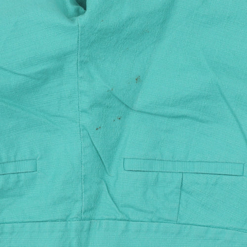 J.Crew Women's Green Pleated Shorts Size 4