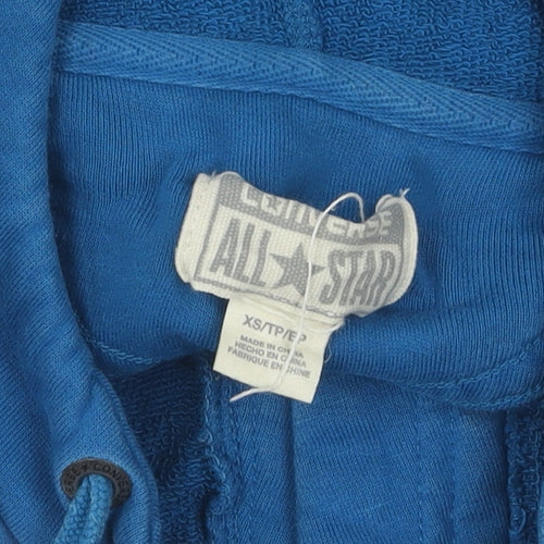 Converse Women's Blue Pullover Hoodie XS