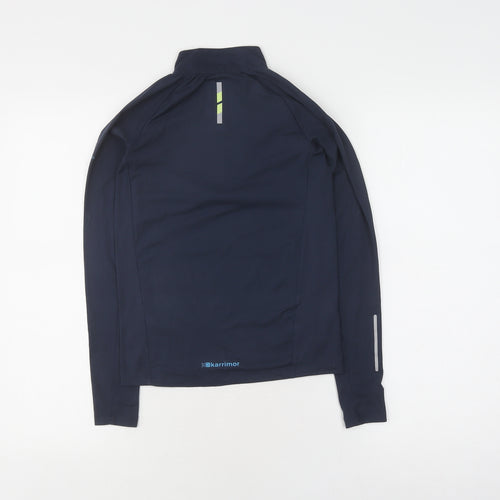 Karrimor Unisex Kids Black Full Zip Sweatshirt 9-10 Yrs