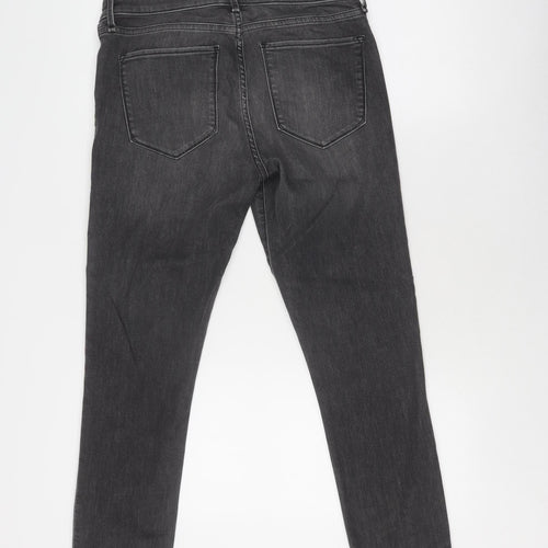 Abercrombie & Fitch Men’s Grey Skinny Ankle Jeans