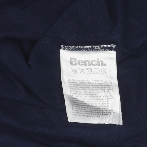 Bench Men's Black Graphic T-shirt Size S