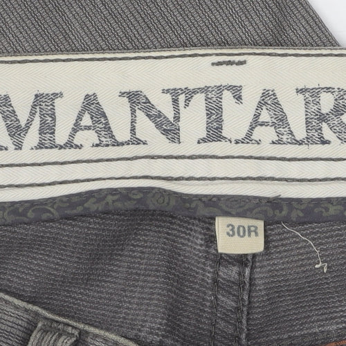 Mantaray Women's Grey Straight Jeans Size 30 Regular