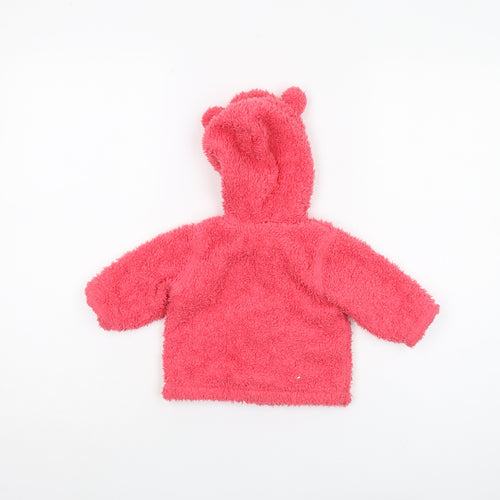 Baby Boden Pink Fleece Jacket 3-6 Months