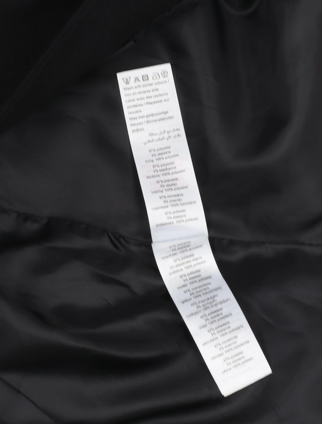 New Look Women's Black Blazer Size 14 Zipped Pockets