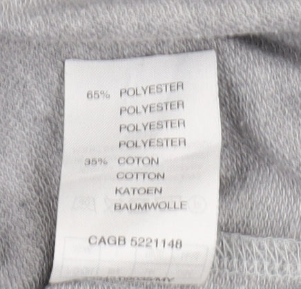 Damart Women’s Grey Floral T-Shirt Size 12