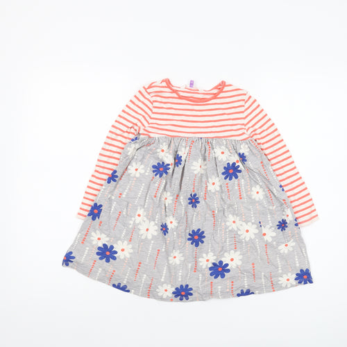 John Lewis Girls' Multicoloured A-Line Dress, Size 5