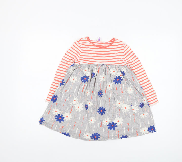 John Lewis Girls' Multicoloured A-Line Dress, Size 5