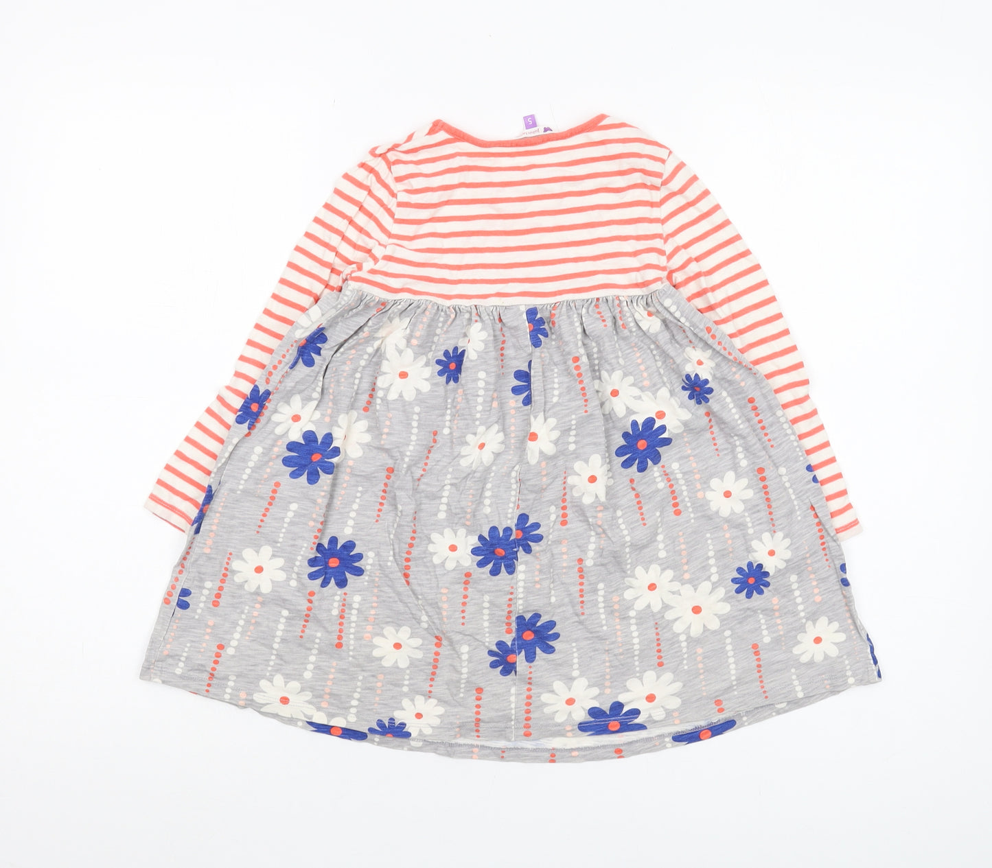 John Lewis Girls' Multicoloured A-Line Dress, Size 5