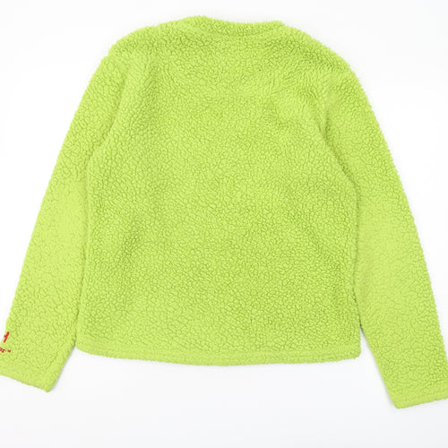 The Grinch Men's Green Pyjama Top S - Christmas Fleece