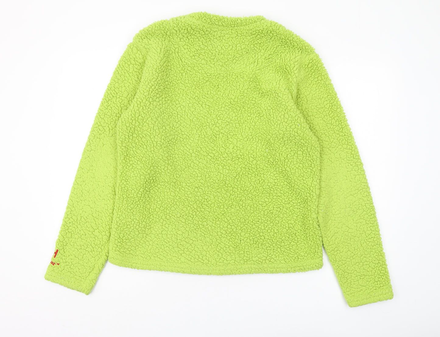 The Grinch Men's Green Pyjama Top S - Christmas Fleece