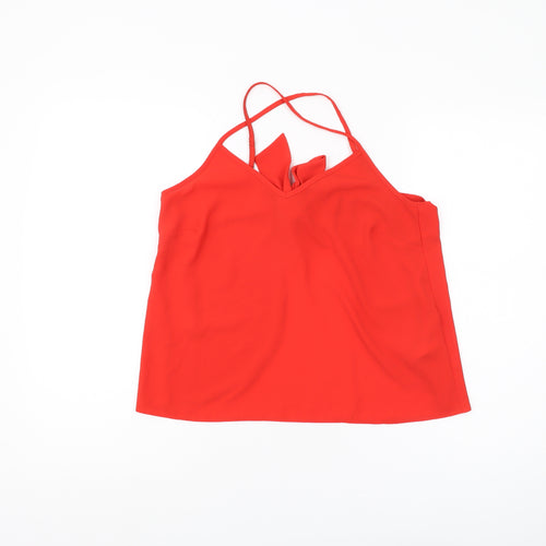 Red Herring Women's Red Camisole Tank Top Size 8