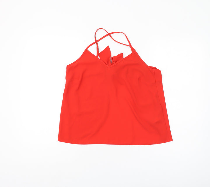 Red Herring Women's Red Camisole Tank Top Size 8