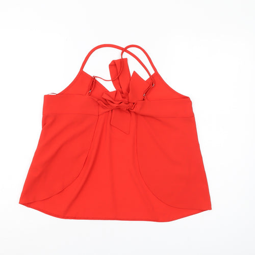 Red Herring Women's Red Camisole Tank Top Size 8