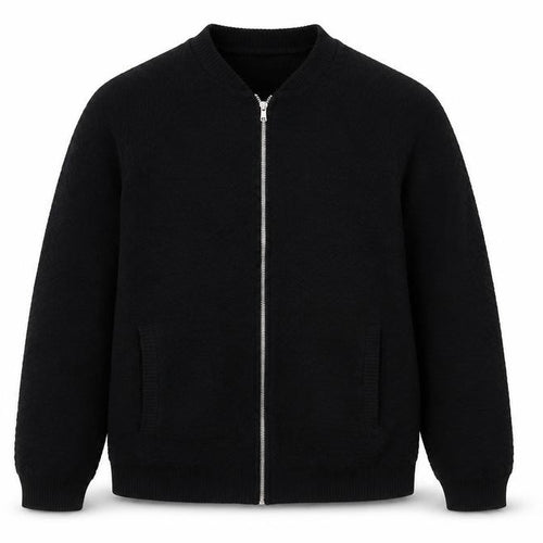 Frederik Anderson Copenhagen Men's Black Full Zip Jumper, L