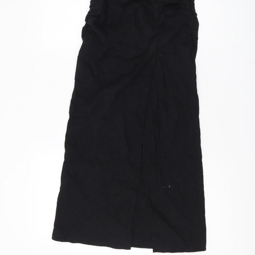 Zara Women's Black XS Midi Pencil Skirt