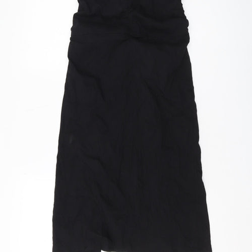 Zara Women's Black XS Midi Pencil Skirt