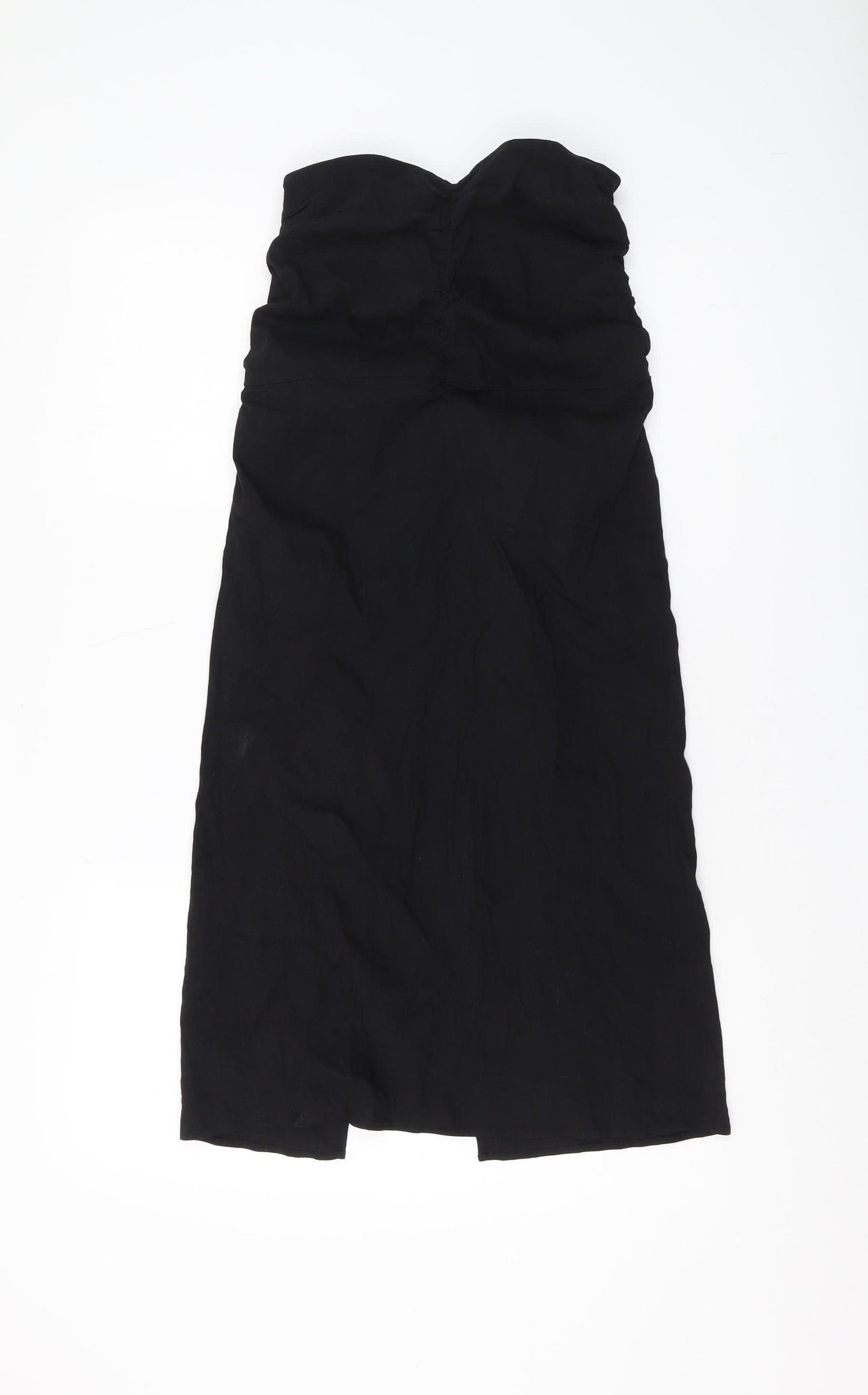 Zara Women's Black XS Midi Pencil Skirt