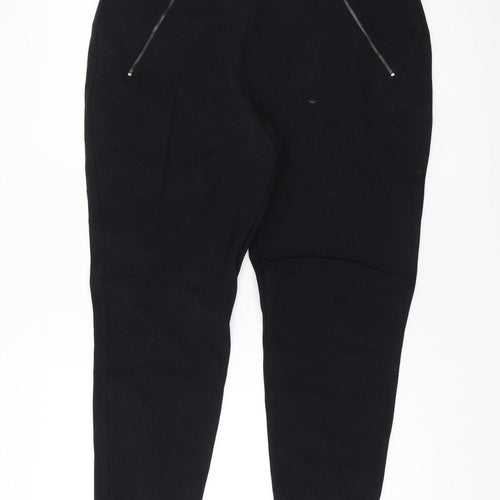 Marks and Spencer Women's Black Joggers, Size M