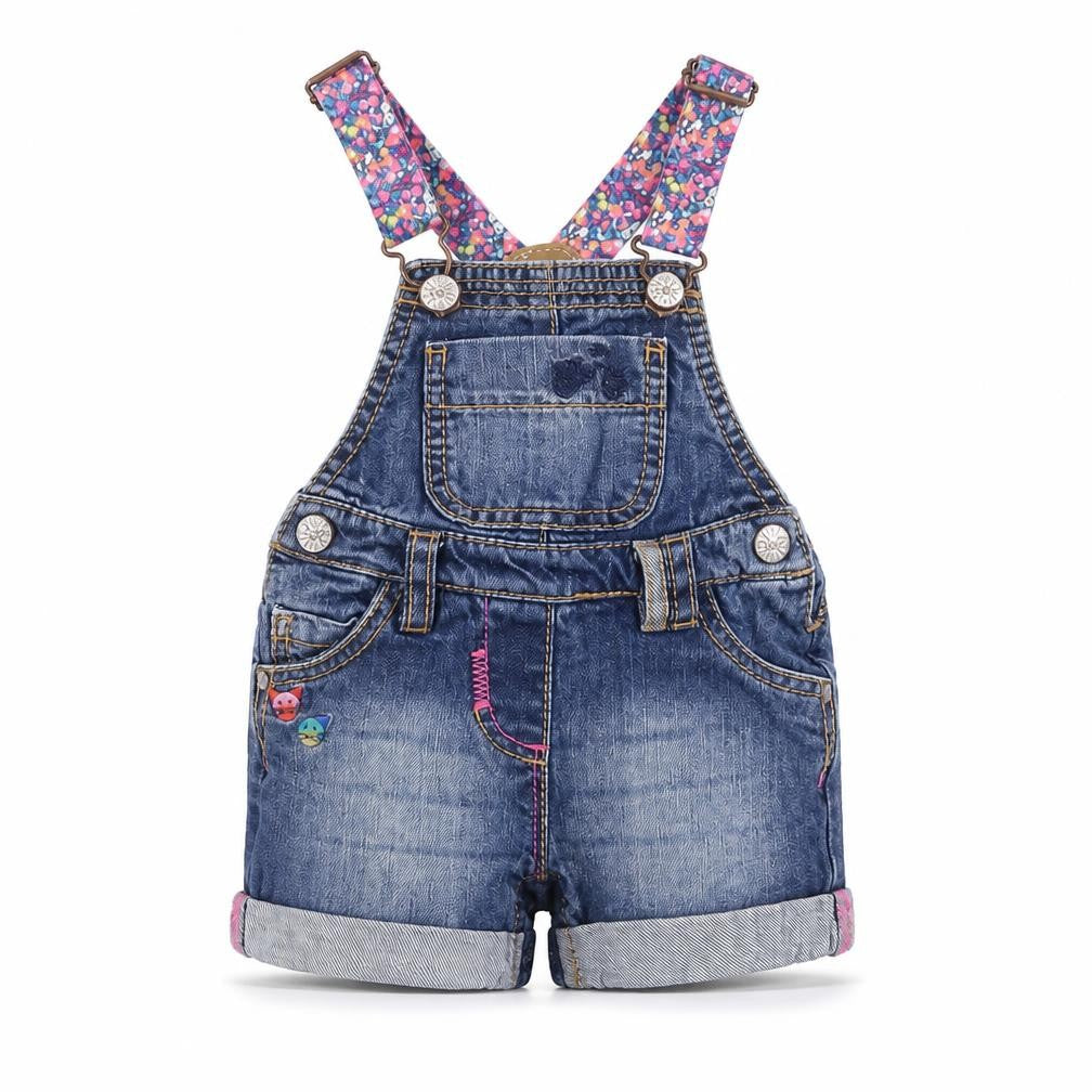 Next Unisex Baby Blue Denim Shorts 6-9 Months - Stylish & Comfy
