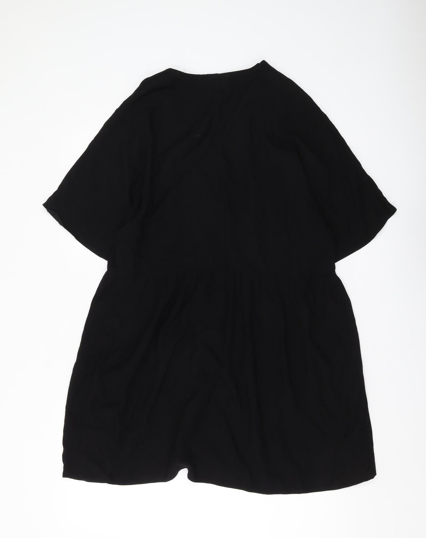 ASOS Women's Black Shirt Dress Size 8 Casual Style