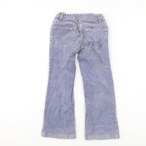 Mini Boden Girls Blue Trousers 5 Years Elastic Waist