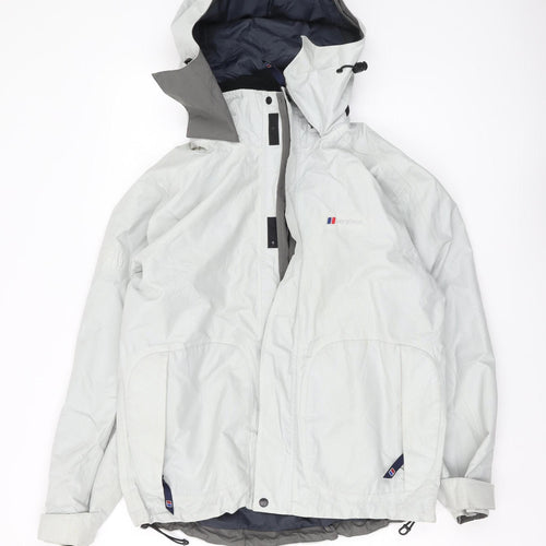 Berghaus Women's White Waterproof Hooded Jacket