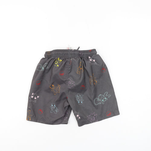 Pokémon Boys Black Swim Shorts Size 2 Years