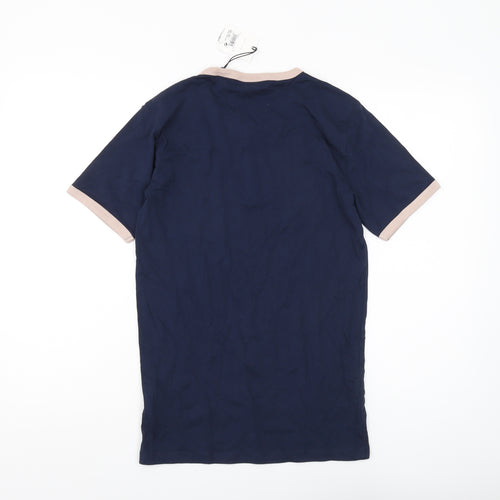 Next Men's XS Blue Crew Neck T-Shirt