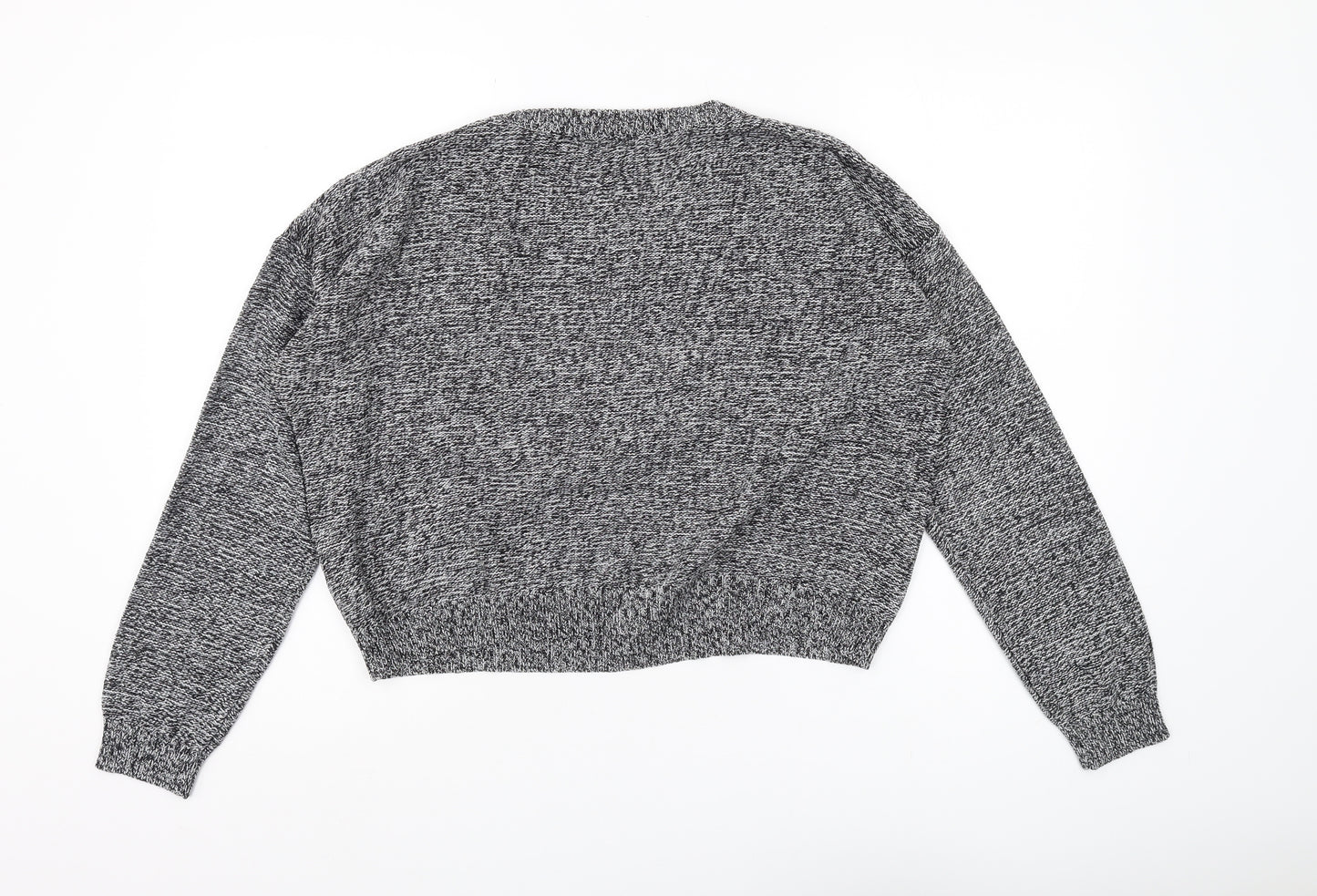 Brave Soul Women's Grey Pullover Jumper Size M