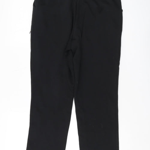 Damart Women's Black Jogger Trousers, Size 10-12