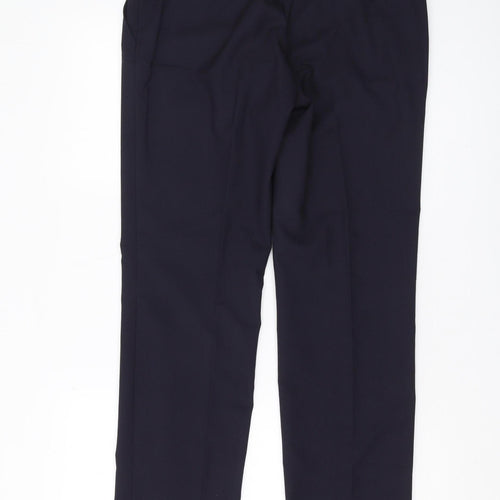 Next Men's Black Dress Pants Size 32 Straight Leg
