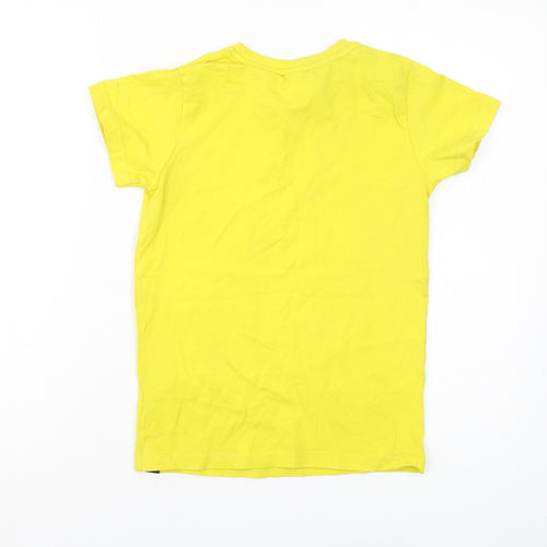 Pokémon Boys Yellow Graphic T-Shirt Age 9 Regular Fit