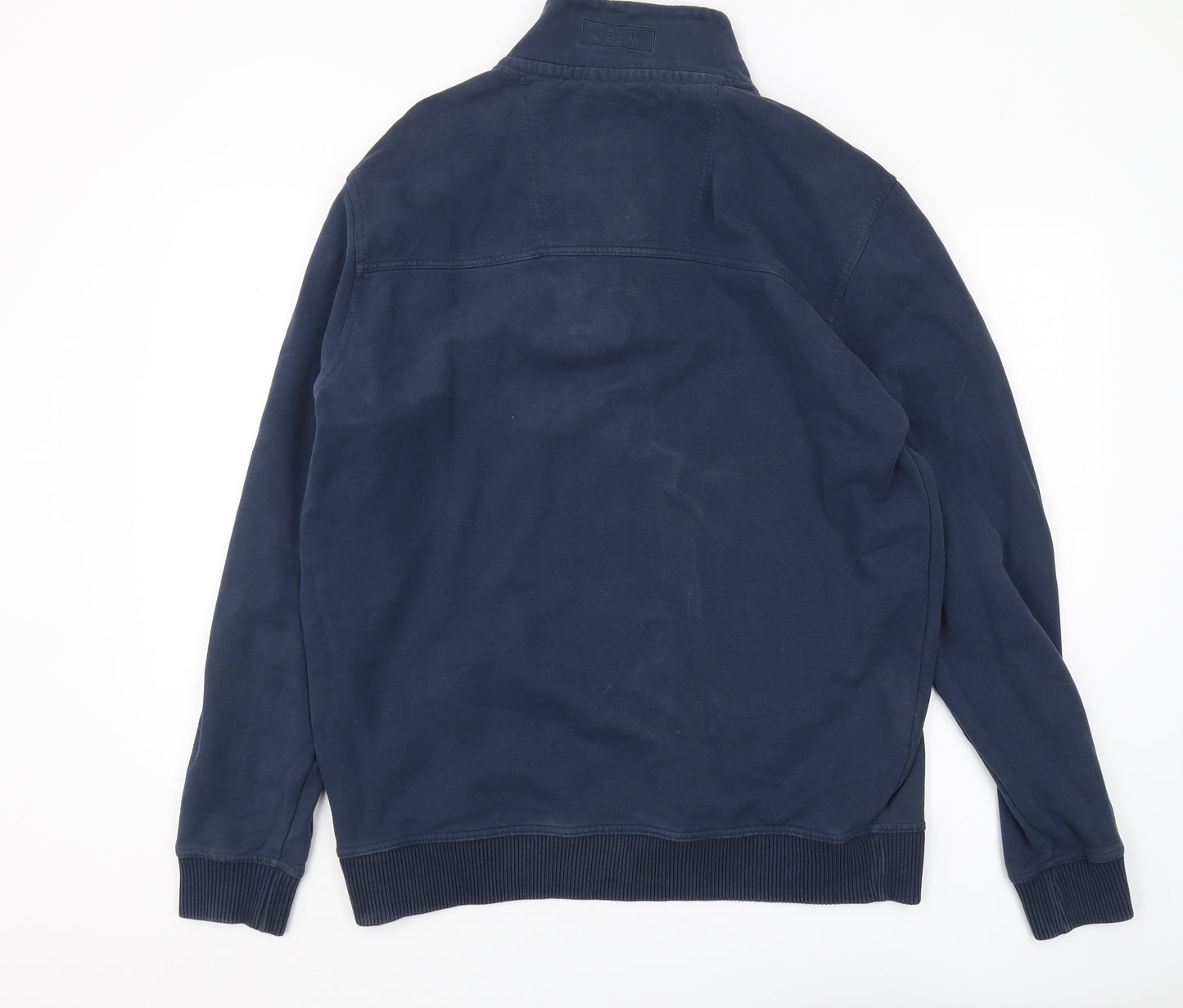 Crew Clothing Men's XL Blue 1/4 Zip Sweatshirt