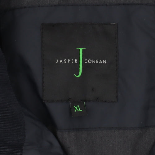 Jasper Conran Men's Black Quilted Jacket XL