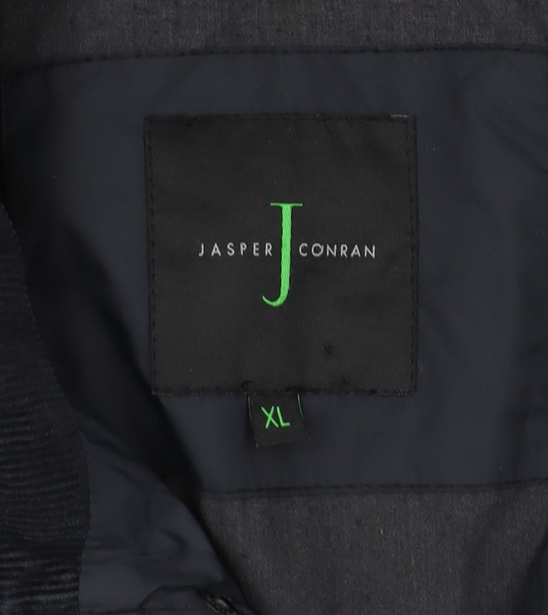 Jasper Conran Men's Black Quilted Jacket XL