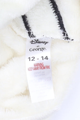 Disney at George Women's Ivory Minnie Mouse Hoodie - Size 12