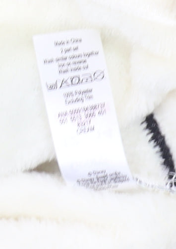 Disney at George Women's Ivory Minnie Mouse Hoodie - Size 12