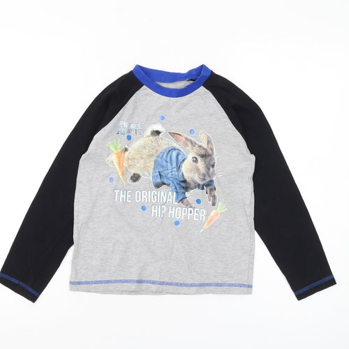 Boys Peter Rabbit Long Sleeve T-Shirt 7-8 Years
