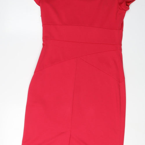Laura Ashley Women’s Red Sheath Dress Size 10