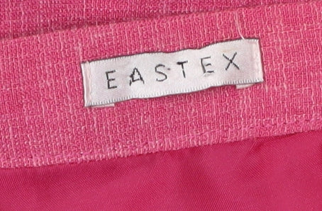 Eastex Women's Pink Knee Length Pencil Skirt, Size 14
