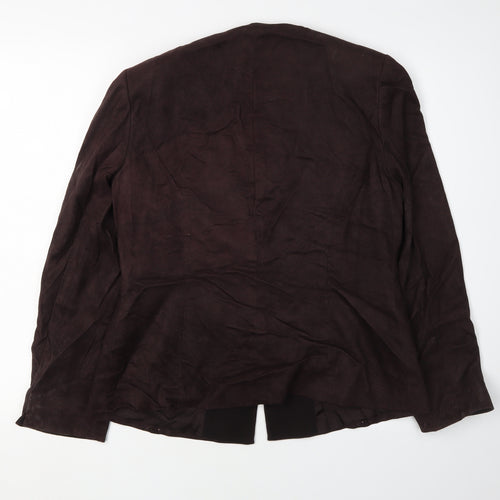 Jacques Vert Women's Brown Blazer, Size 12, Elegant Style